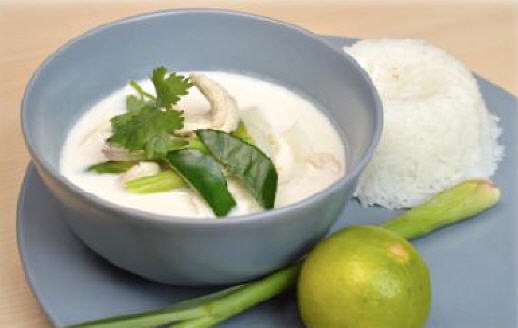 Tom Kha — Kokosmilch-Suppe mit Galgant